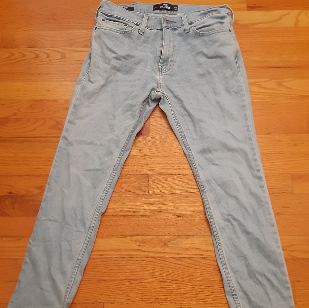 Hollister blue skinny Jean's mens
